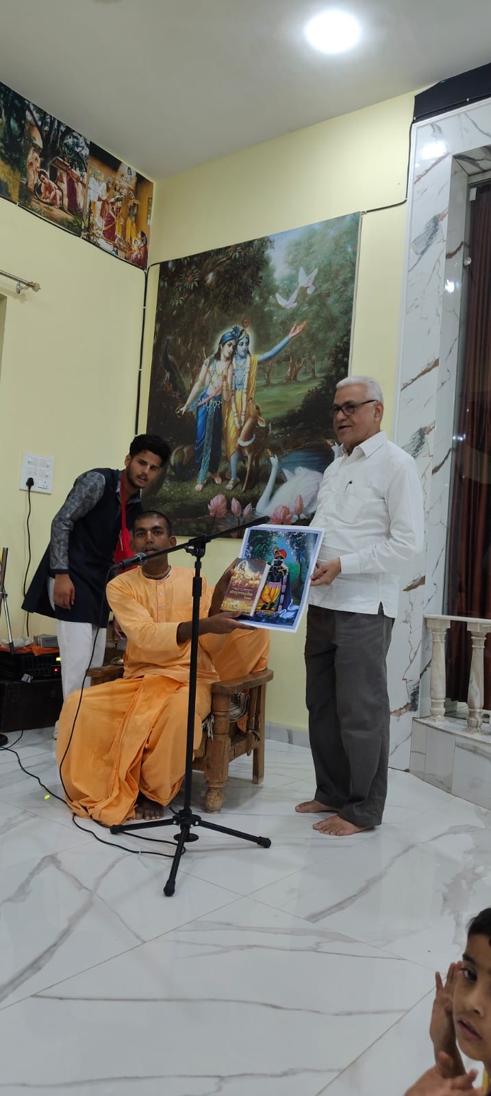 Kirtan and devotional gathering